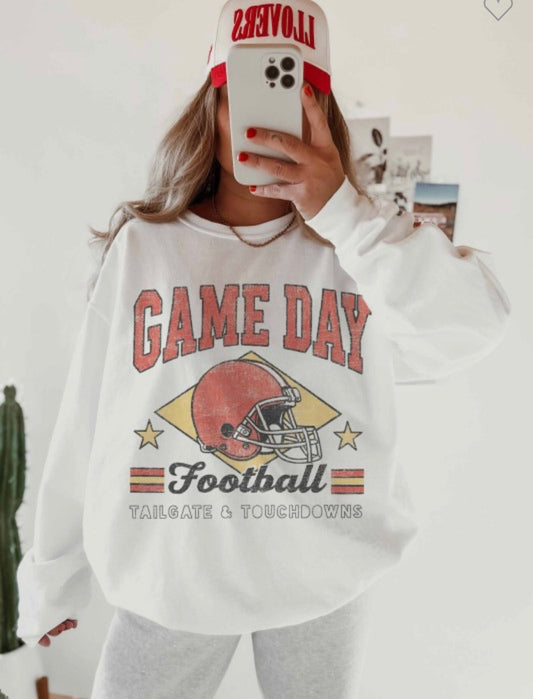 VINTAGE GAMEDAY SWEATSHIRT