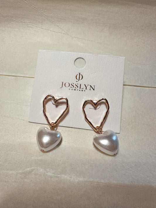 Golden Grace Drop Earrings