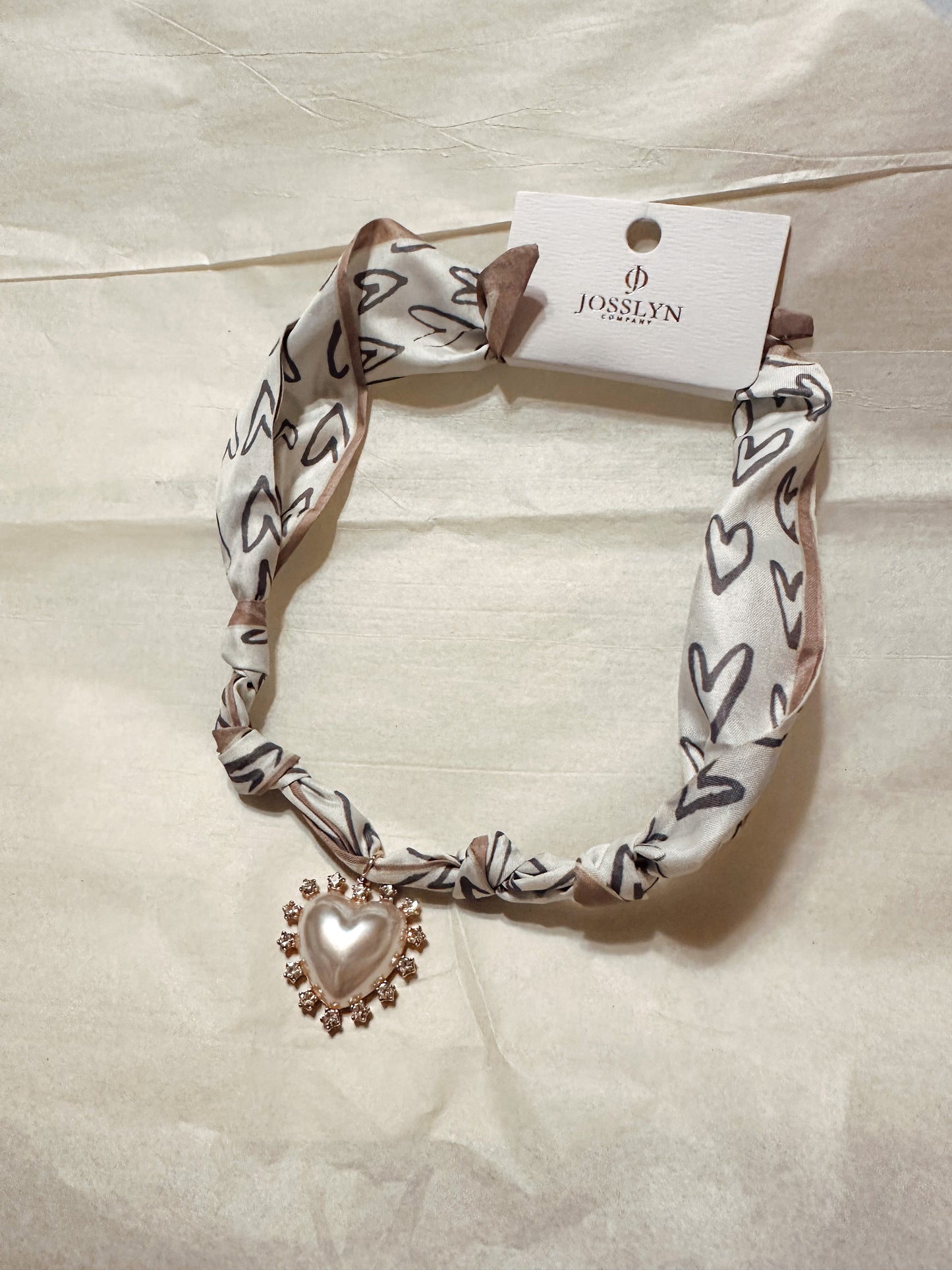 Wrapped in Love Scarf Necklace